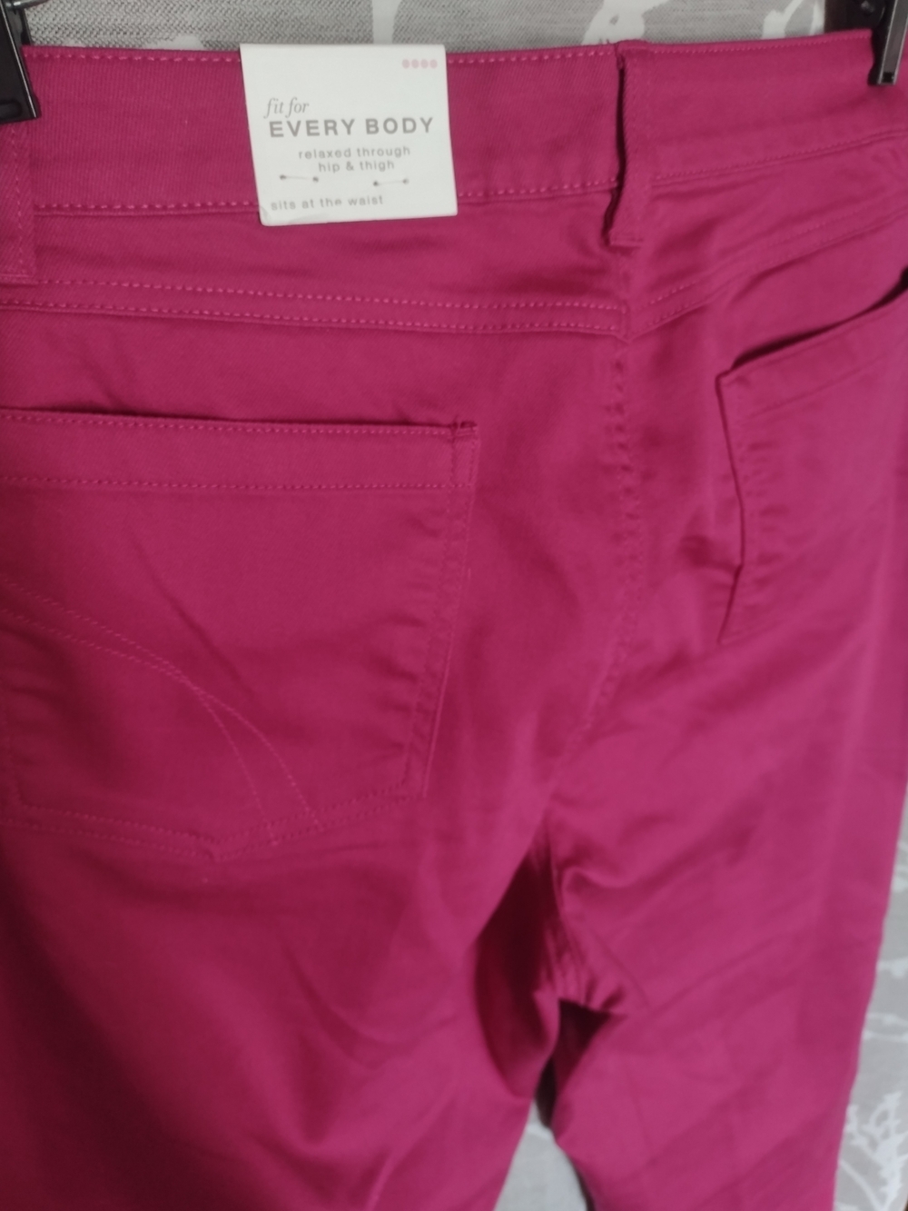 cleo Women’s Raspberry Straight Leg Pants - Picture 7 of 9